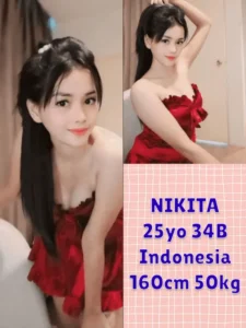 Nikita - IndonesiaRM 190 / 1 Shot / 30 MinutesRM 290 / 2 Shot / 60 Minutes