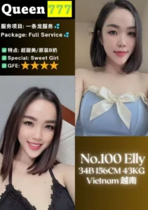 No.100 Elly - VietnamRM 245 / 1 Shot / 45 Minutes